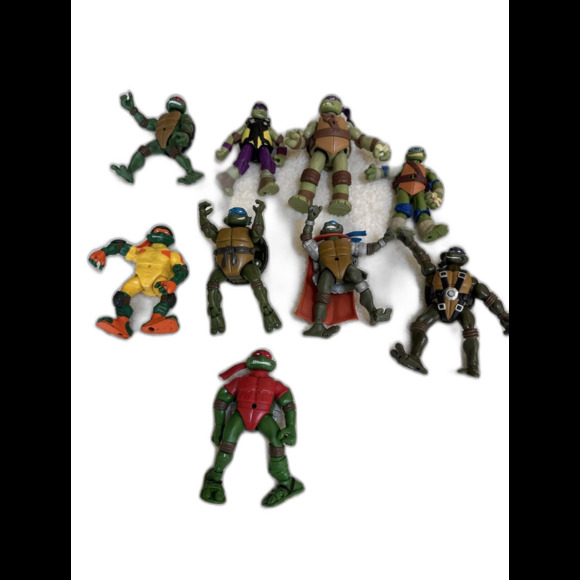 Teenage Mutant Ninja’s turtles Vintage figures lot 9 - Picture 1 of 10